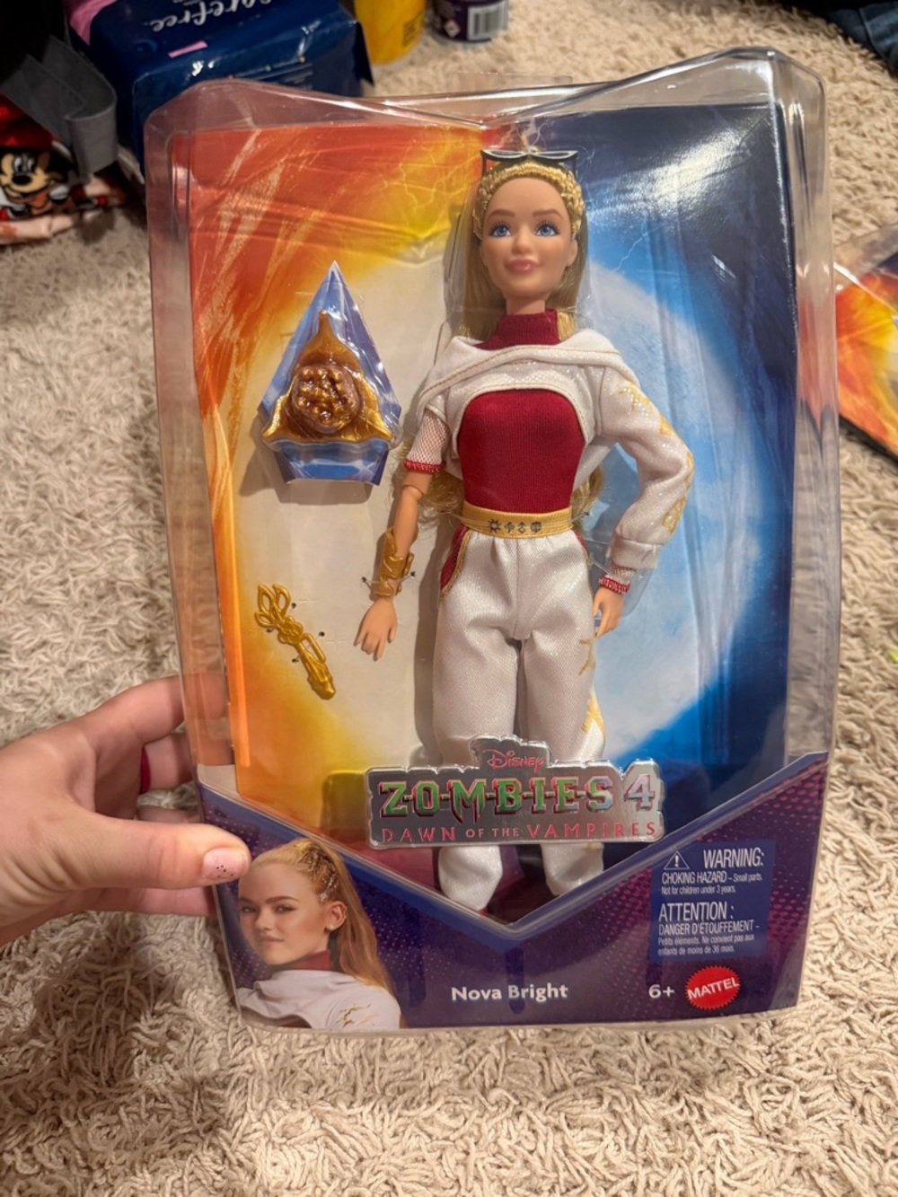 Disney Nova Bright Doll in White and Red Outfit with Gold Accents